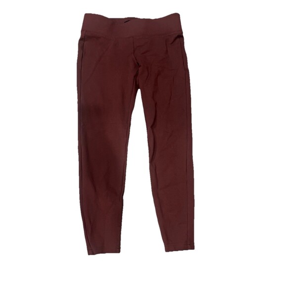 Torrid Pants - Torrid Burgundy Leggings Wide Band Tummy Control Women’s Size 00 Comfort Style